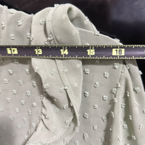 New York & Company Sheer Cover Shirt Quarter Length Sleeve size XL - Picture 12 of 12